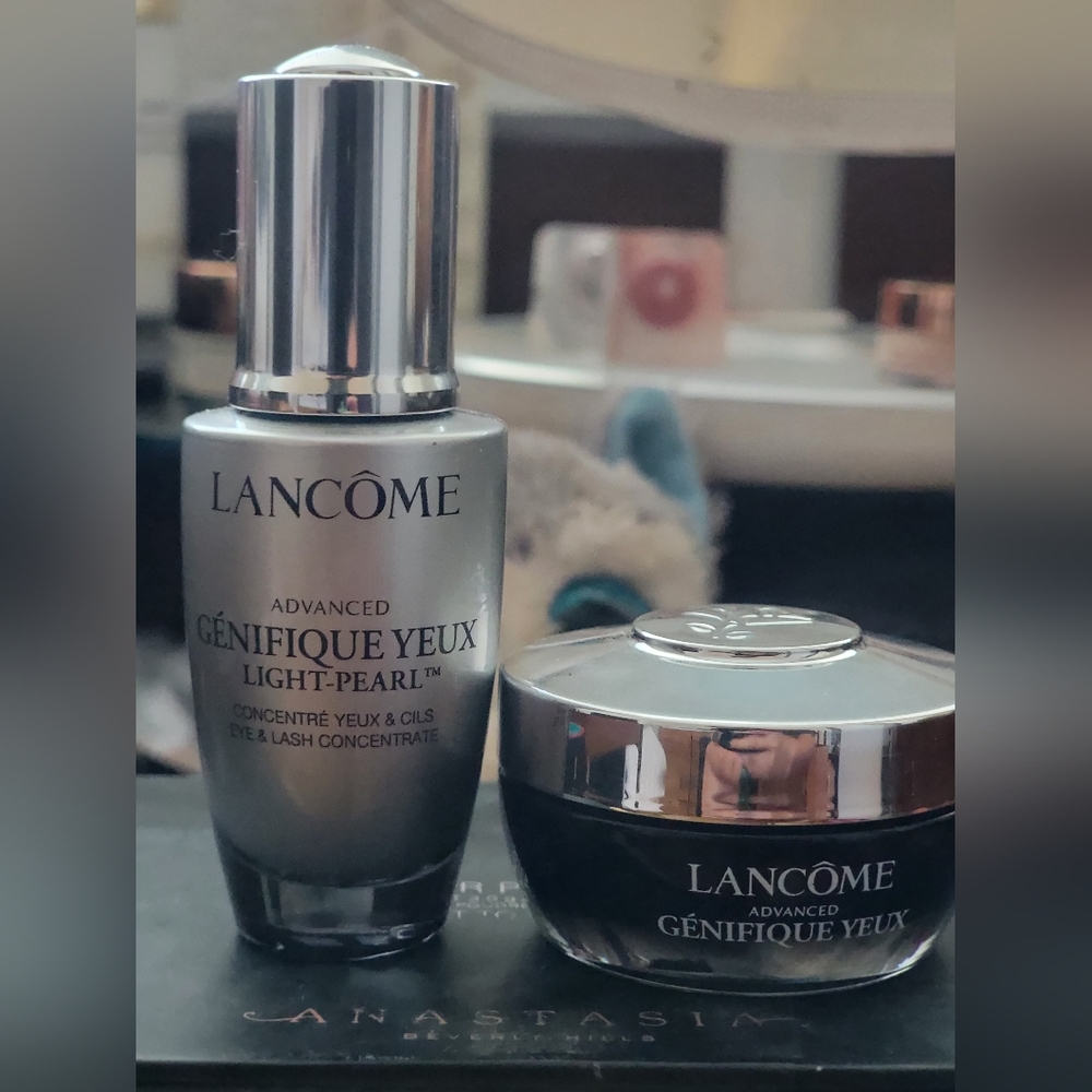 Lancome eye serum & cream bundle